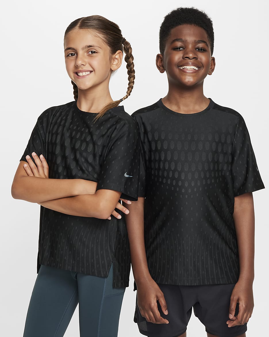 Nike Multi Tech Parte de arriba de entrenamiento Dri-FIT ADV - Niño - Negro/Dark Smoke Grey/Negro