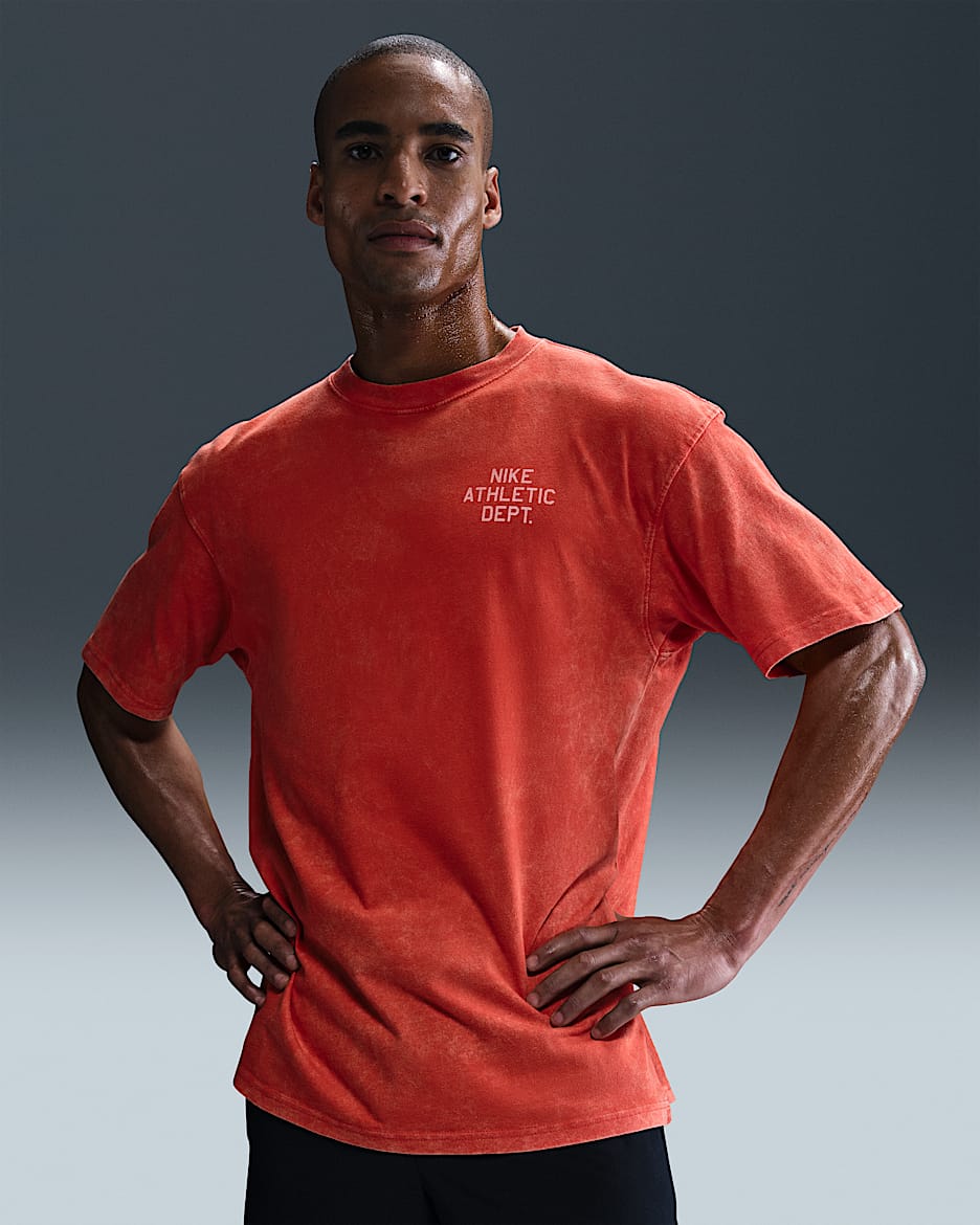 T-shirt de fitness Nike Max90 pour homme - Picante Red