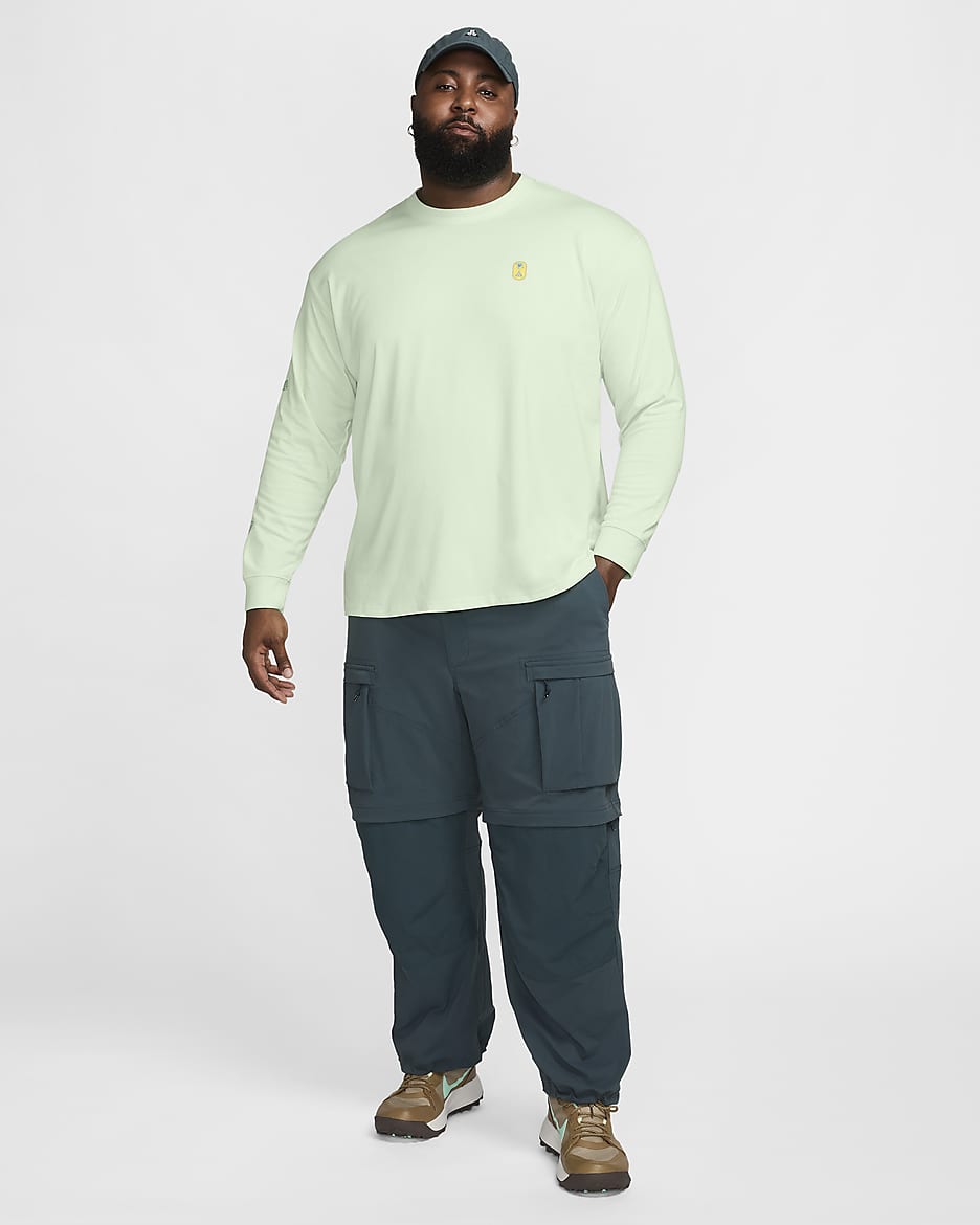 Nike ACG 'Hike Snacks' Men's Dri-FIT Long-Sleeve T-Shirt - Vapour Green