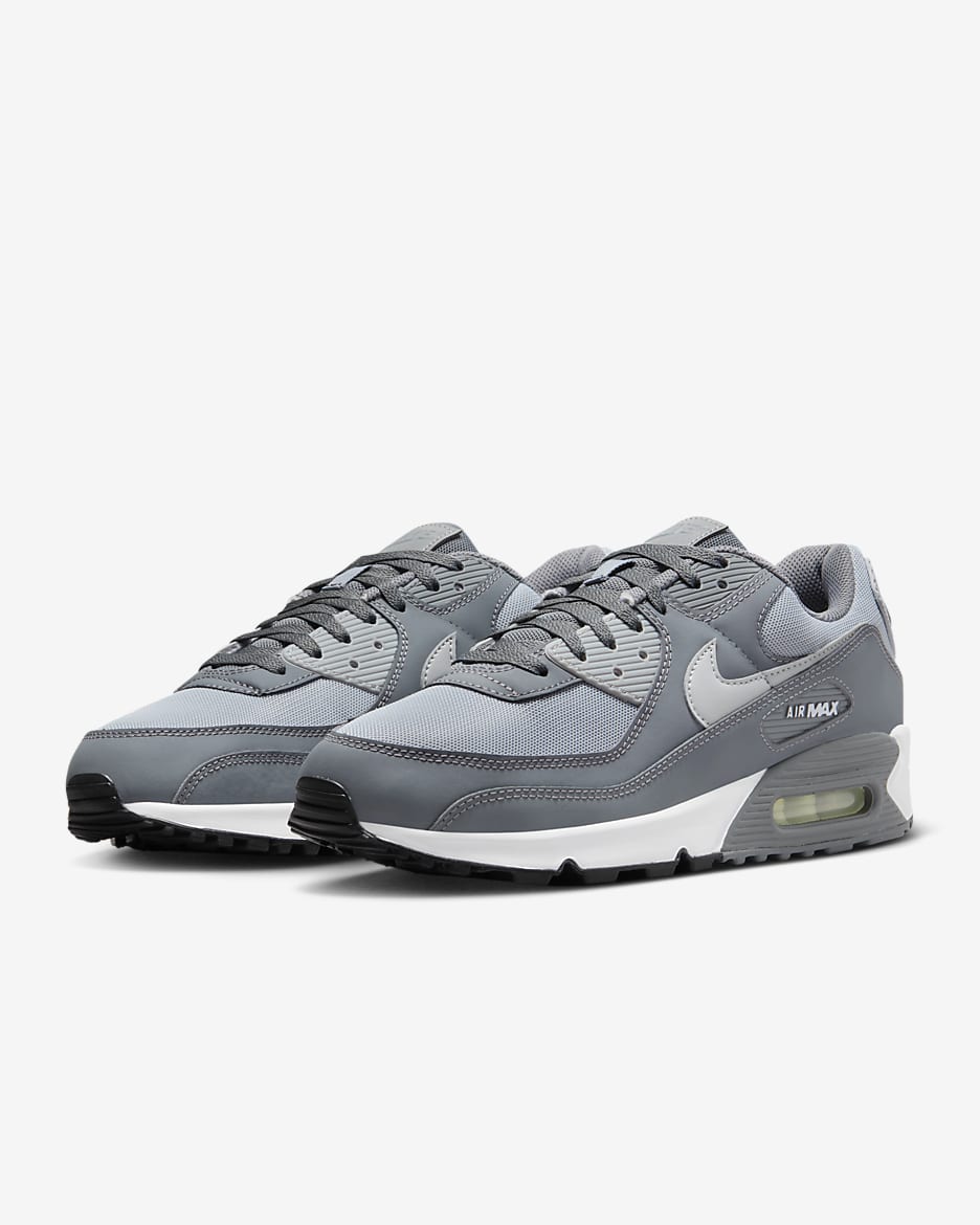 Nike Air Max 90 Herrenschuh - Cool Grey/Weiß/Schwarz/Wolf Grey