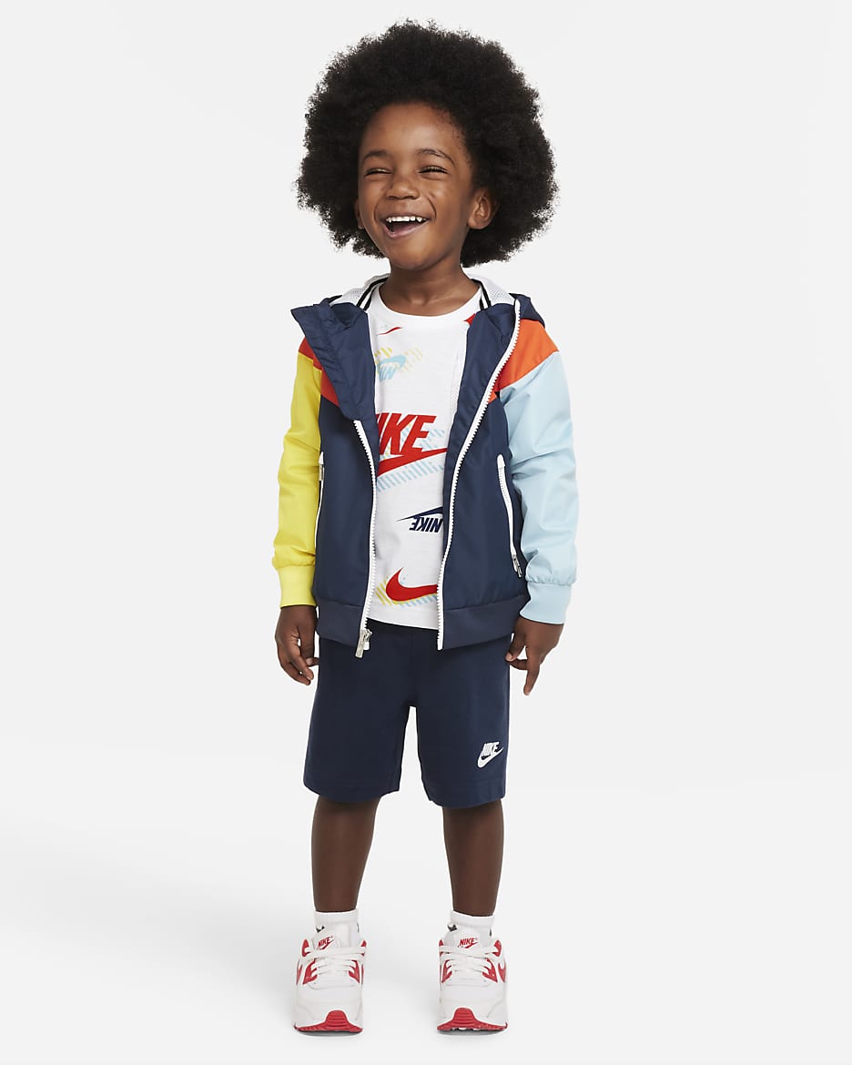 Nike Active Joy Shorts Set Toddler Set - Midnight Navy