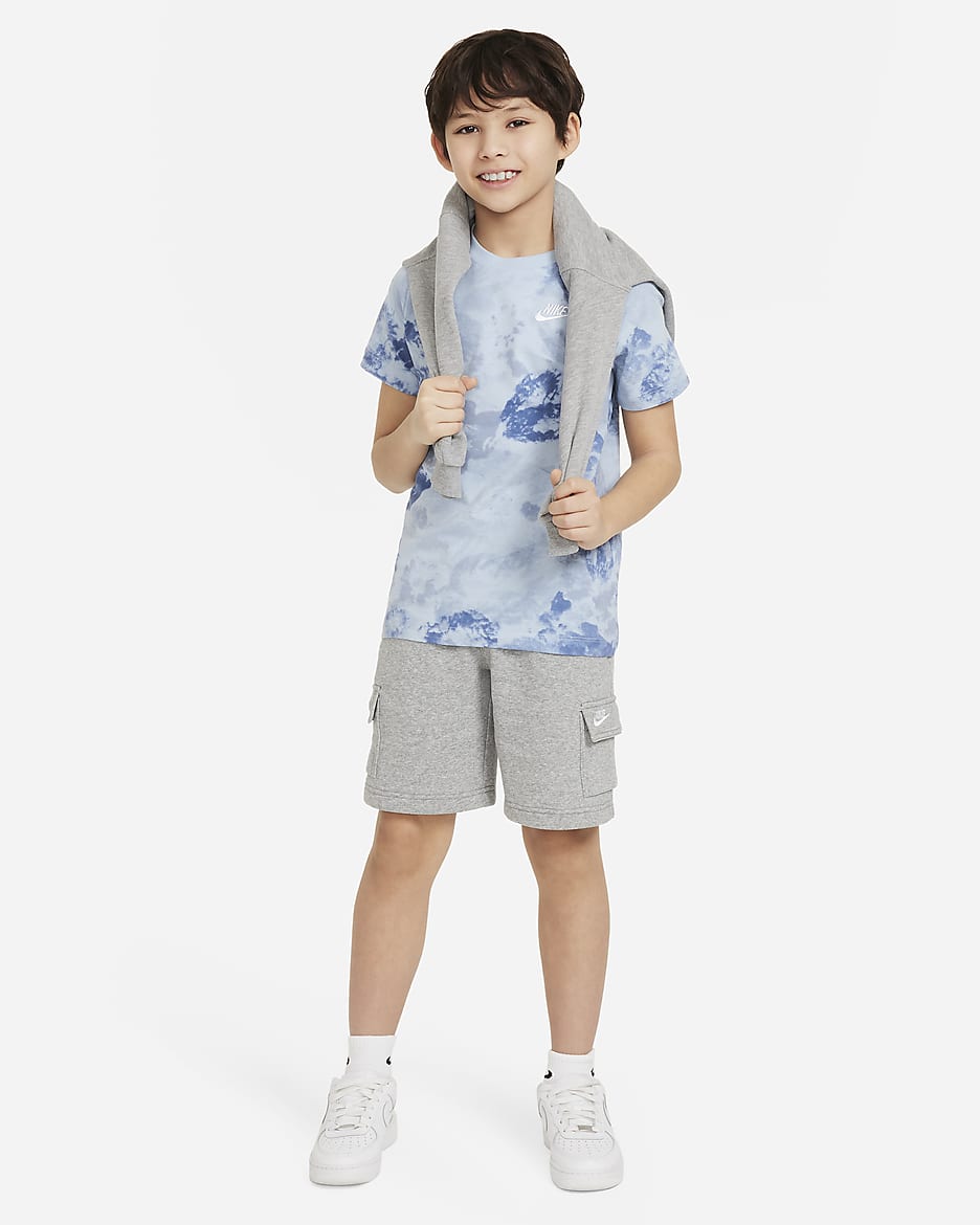 Nike Sportswear T-Shirt für ältere Kinder - Light Armory Blue