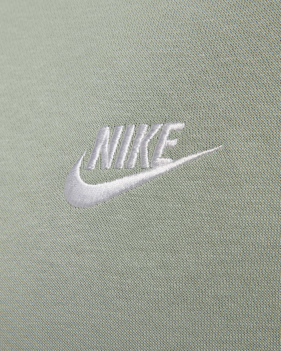 Nike Sportswear Club Fleece Kapüşonlu Sweatshirt - Jade Horizon/Jade Horizon/Beyaz