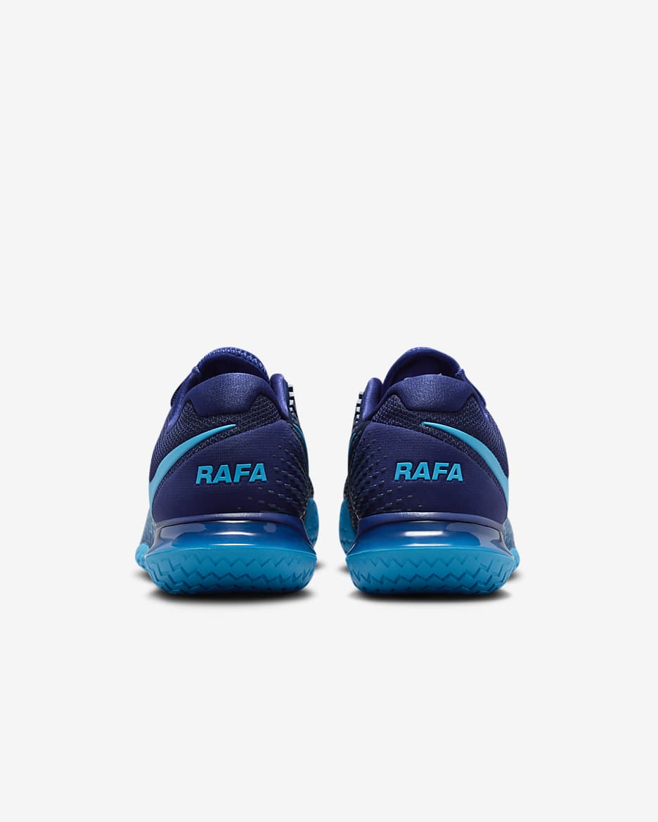 รองเท้าเทนนิสฮาร์ดคอร์ทผู้ชาย NikeCourt Zoom Vapor Cage 4 Rafa - Blue Void/Blue Void/Laser Blue