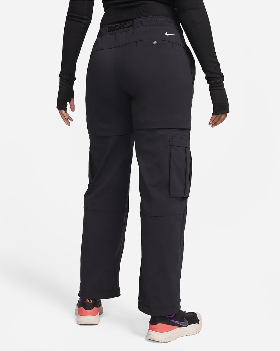 Pants con cierre para mujer Nike ACG "Smith Summit" - Negro/Blanco cumbre