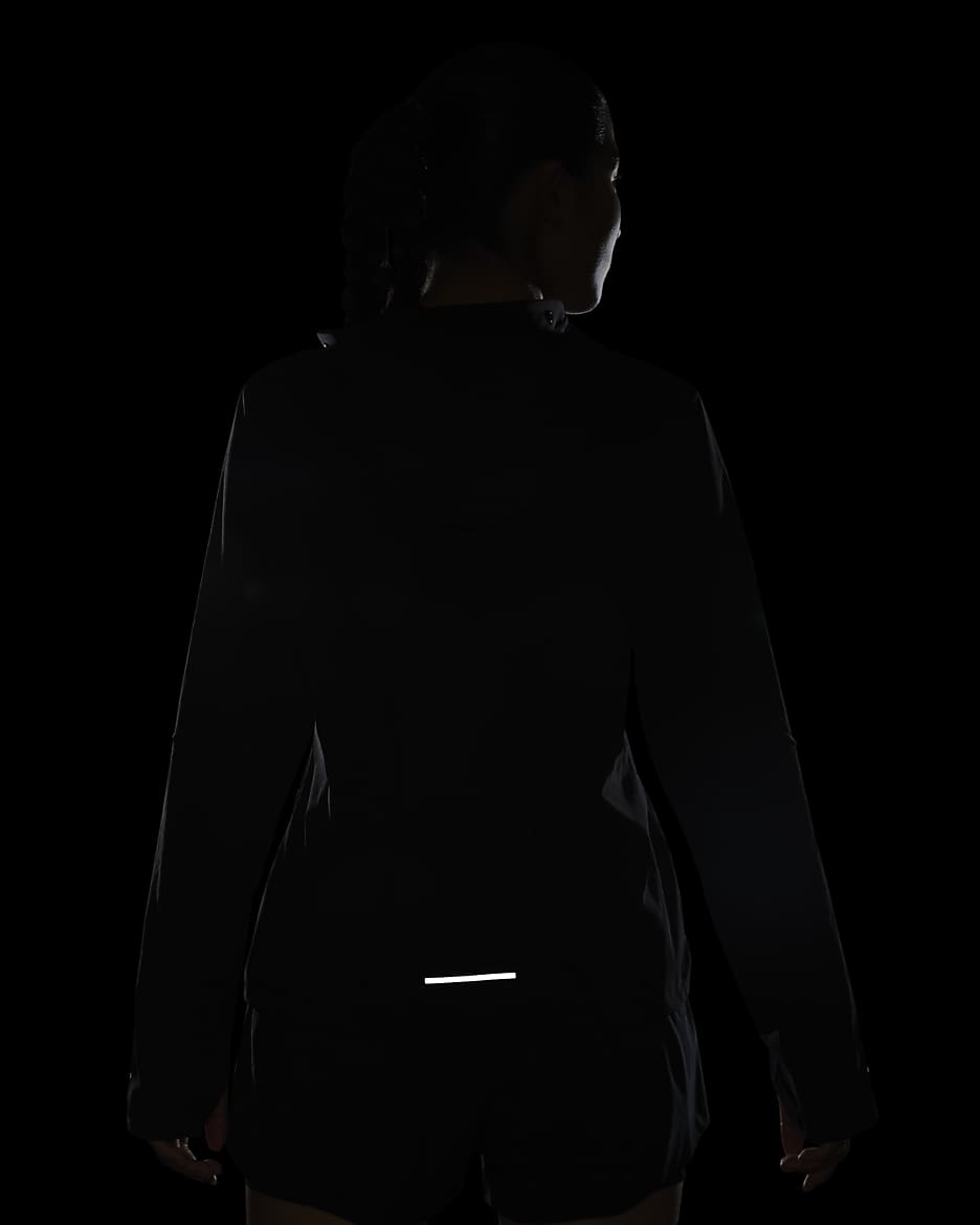 Nike Swift UV Women's Running Jacket - Black