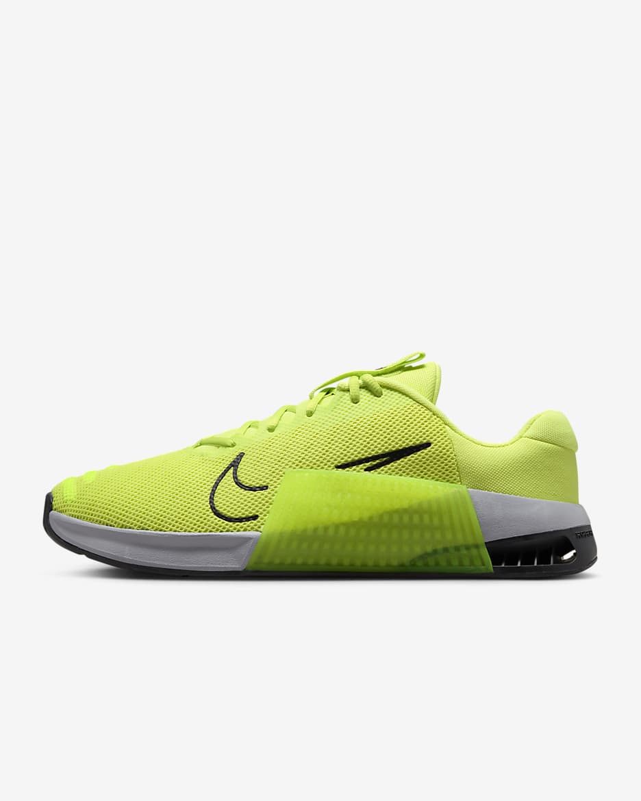 รองเท้าออกกำลังกายผู้ชาย Nike Metcon 9 - Light Lemon Twist/Volt/Cement Grey/ดำ