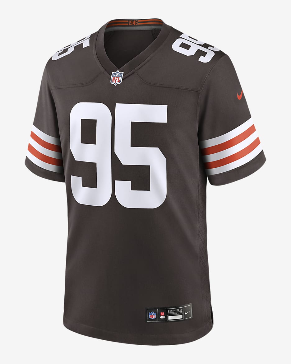 Myles Garrett Cleveland Browns Men's Nike NFL Game Jersey - Brown