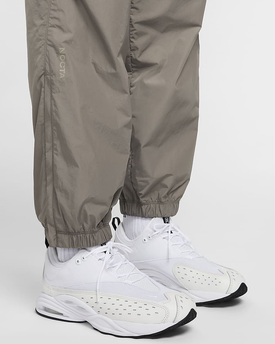 NOCTA Northstar Nylon Tracksuit Bottoms - Olive Grey/Moon Fossil/Moon Fossil