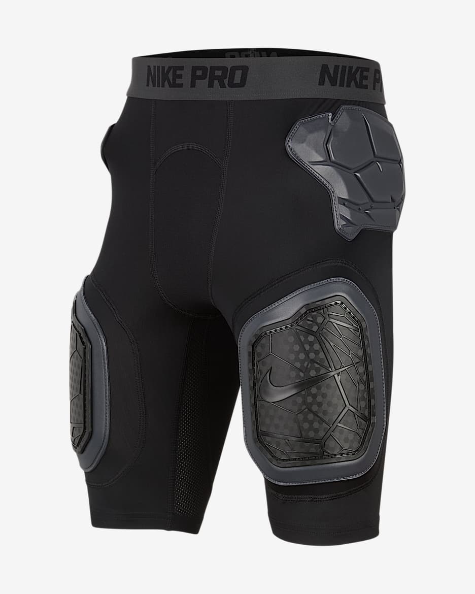 Shorts de fútbol americano HyperStrong para niños talla grande Nike Pro - Negro