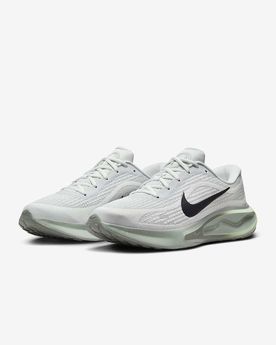 Nike Journey Run Men's Road Running Shoes - Summit White/Jade Horizon/Dark Stucco/Black