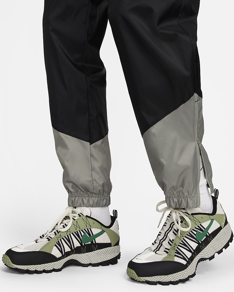 Nike Windrunner Men's Woven Lined Trousers - Black/Dark Stucco/Saturn Gold