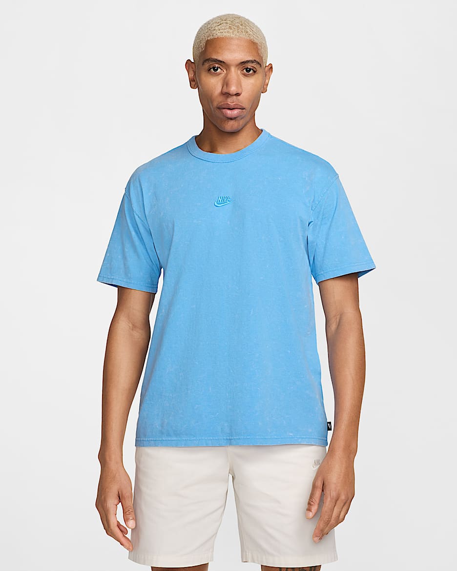 Playera Max90 para hombre Nike Sportswear Premium Essentials - Azul universitario