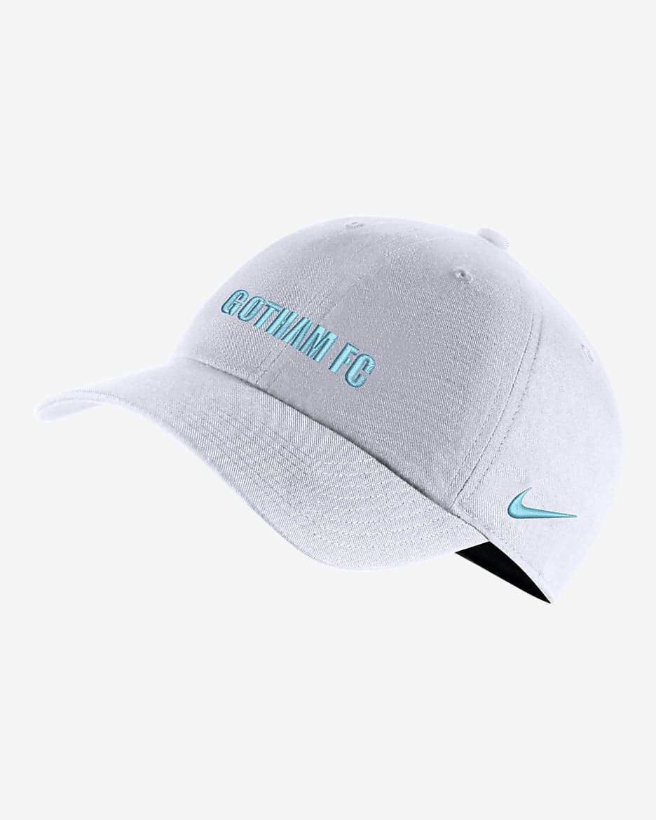 Gorra de fútbol Nike Gotham FC Heritage86 - Blanco