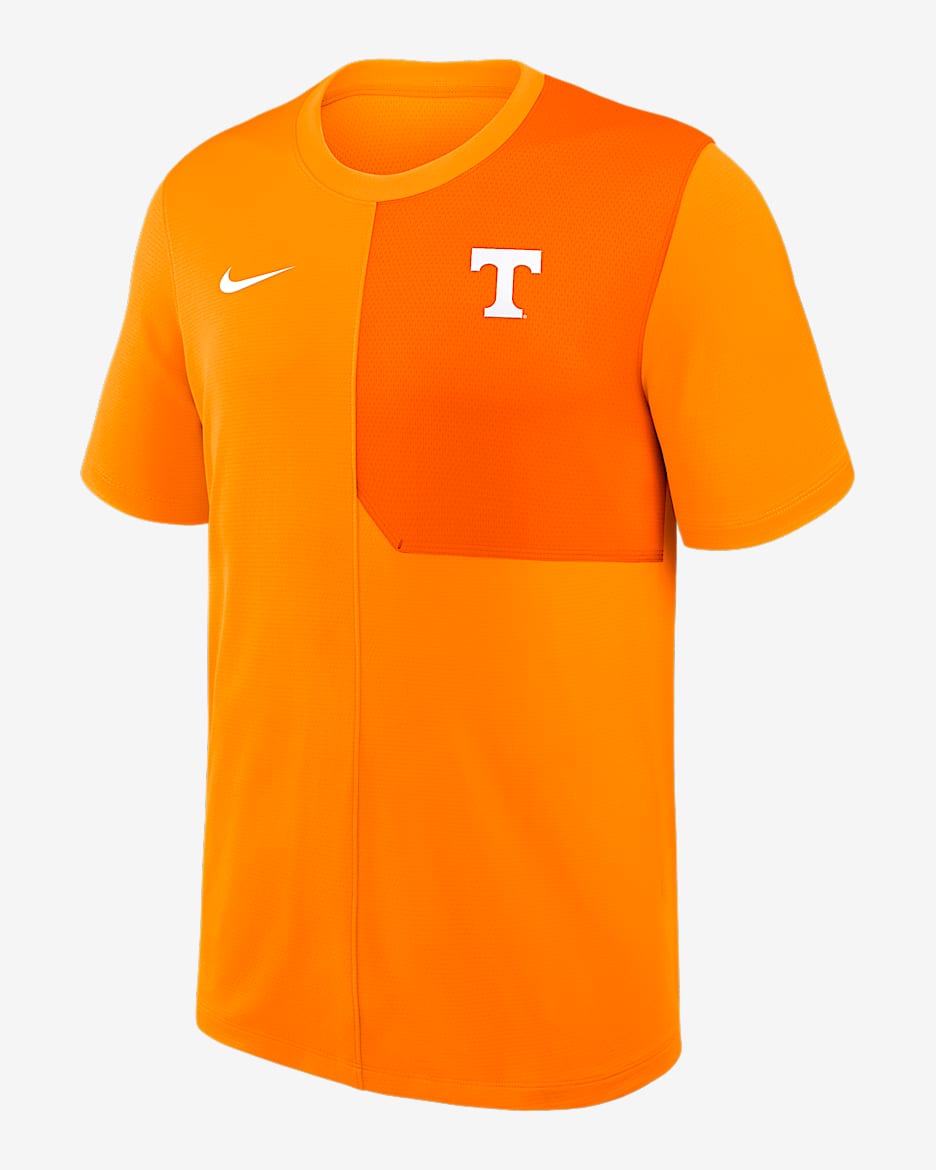 Tennessee Sideline Coach Men's Nike Dri-FIT College Top - Orange