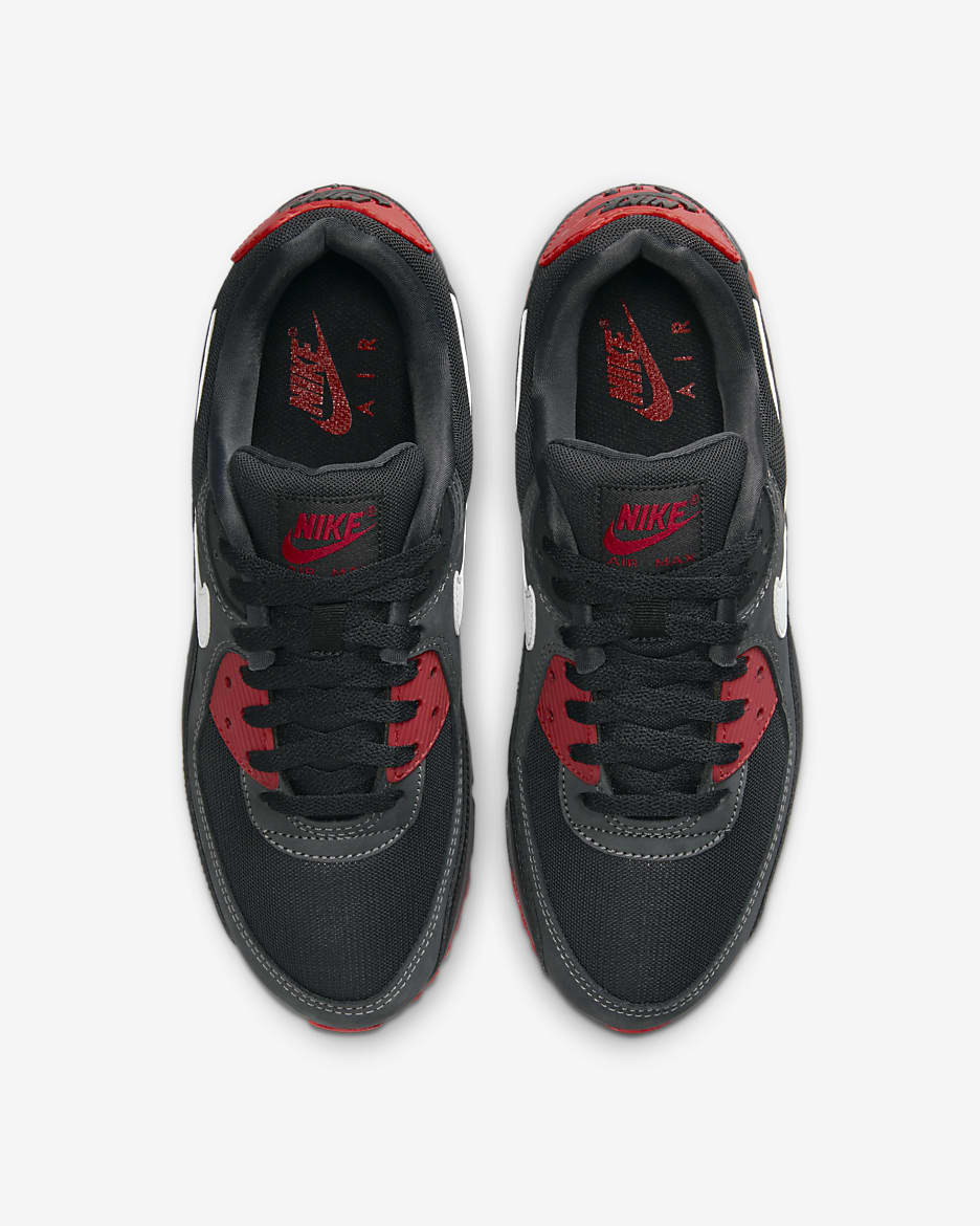 Nike Air Max 90 Men's Shoes - Anthracite/Black/Mystic Red/Summit White