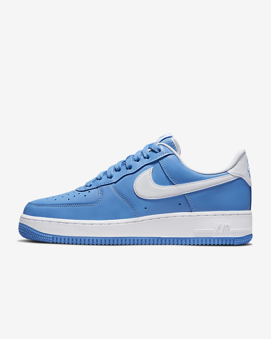 Nike Air Force 1 '07 Men's Shoes - University Blue/White
