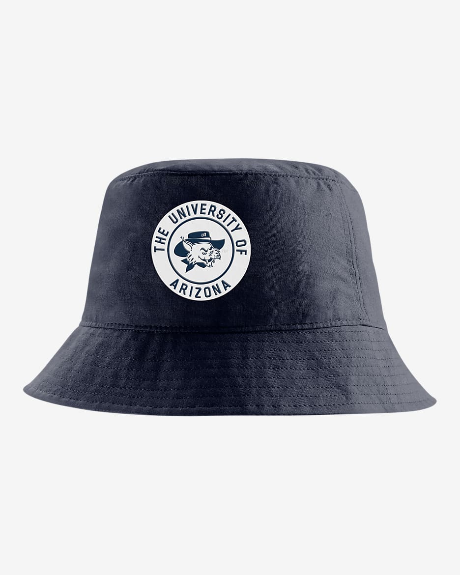Arizona Nike College Bucket Hat - Navy