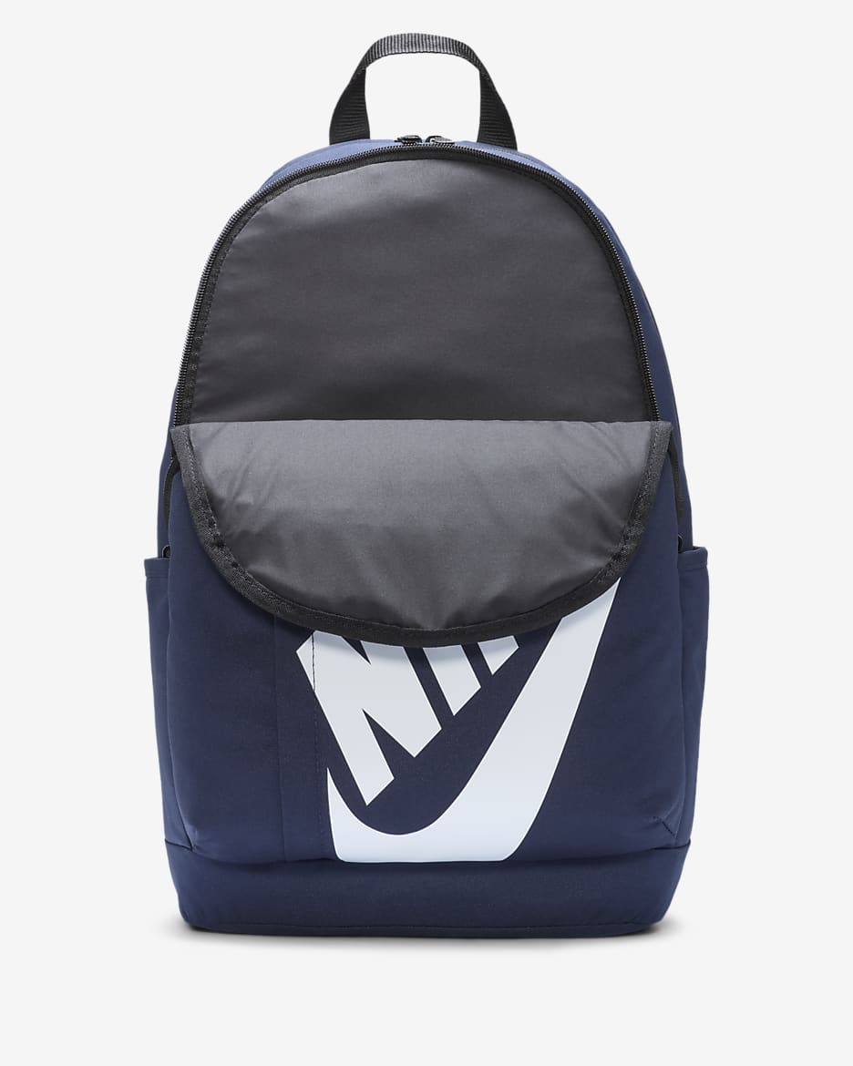 Mochila Nike Sportswear Elemental - Obsidiana/Negro/Blanco