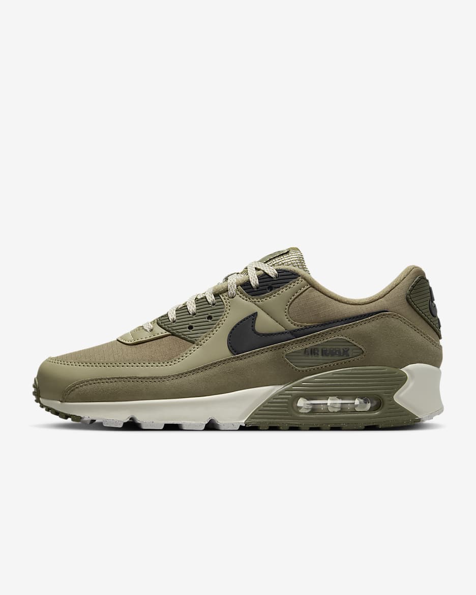 Chaussure Nike Air Max 90 pour homme - Neutral Olive/Medium Olive/Light Bone/Noir