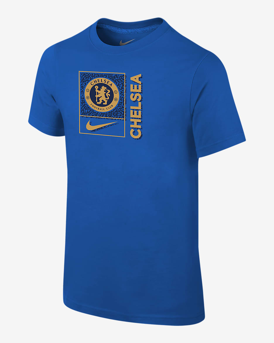 Chelsea FC Big Kids' (Boys') Nike Soccer T-Shirt - Game Royal