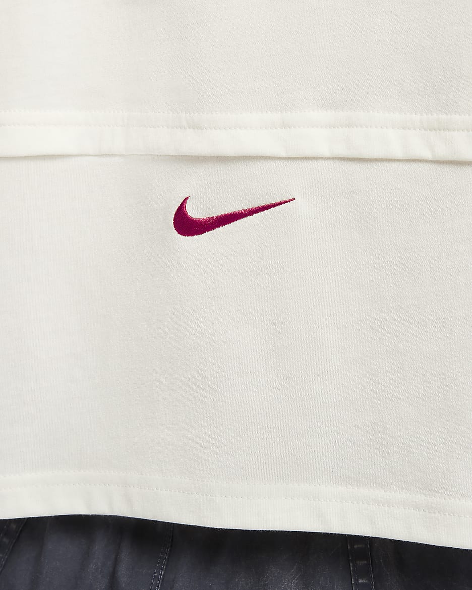 เสื้อแขนสั้นผู้หญิง Nike Sportswear - Sail