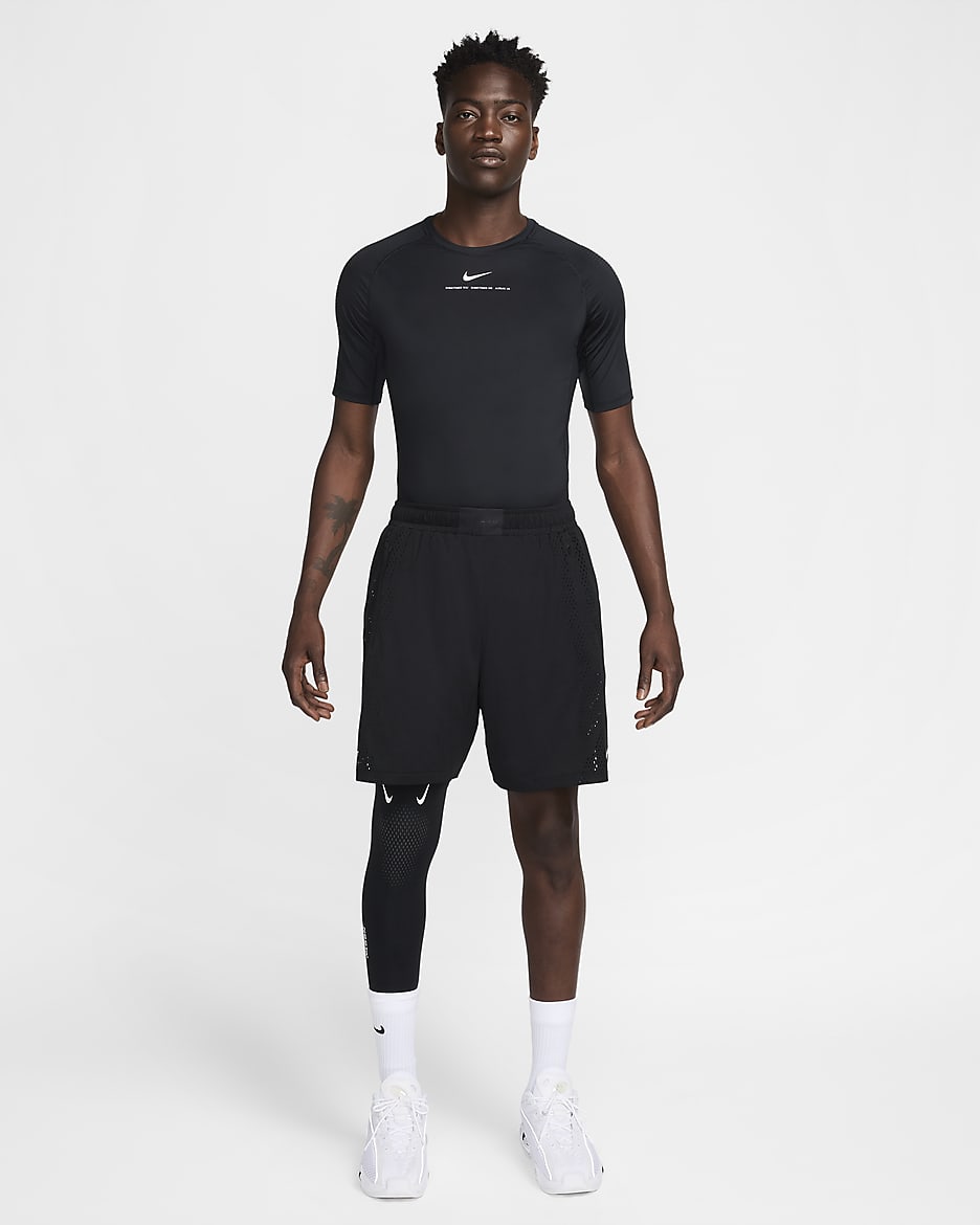 NOCTA Mallas de una sola pierna de baloncesto (derecha) - Hombre - Negro/Blanco/Anthracite/Blanco