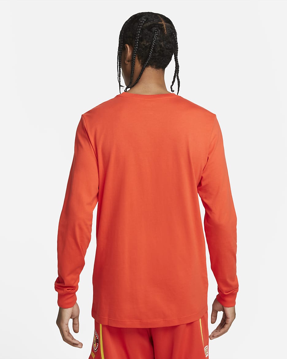 mens nike long sleeve cotton t shirts
