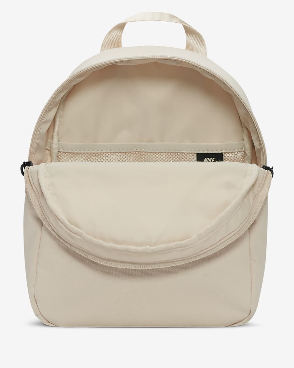 Nike Sportswear Futura 365 Women's Mini Backpack (6L) - Pearl White/Pearl White/Black