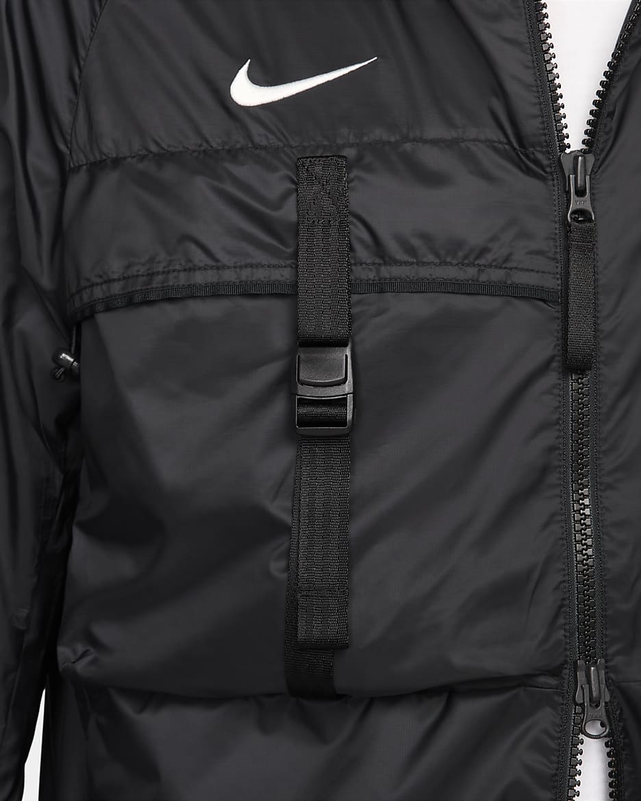 Portugal Men's Nike Football Halo Jacket - Black/Sail