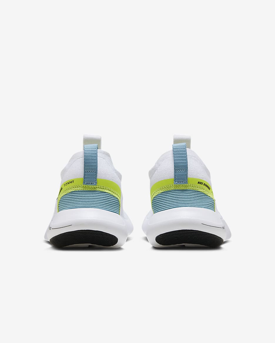 Nike Free RN NN női országúti futócipő - Fehér/Denim Turquoise/Cyber/Fekete