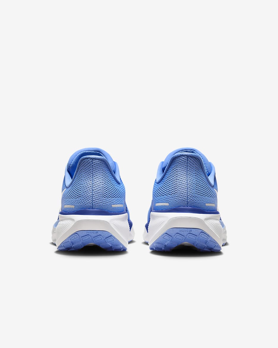 Tenis de correr en pavimento universitarios Nike para hombre Spelman Pegasus 41 - Azul valor/Blanco/Azul eléctrico/Blanco