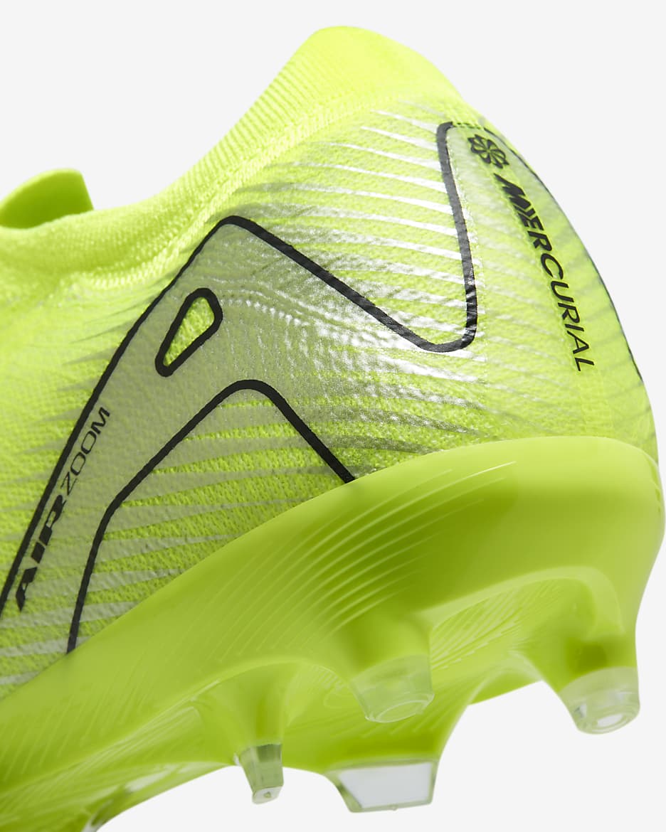 Nike Mercurial Vapor 16 Pro Botas de fútbol de perfil bajo AG-Pro - Volt/Negro