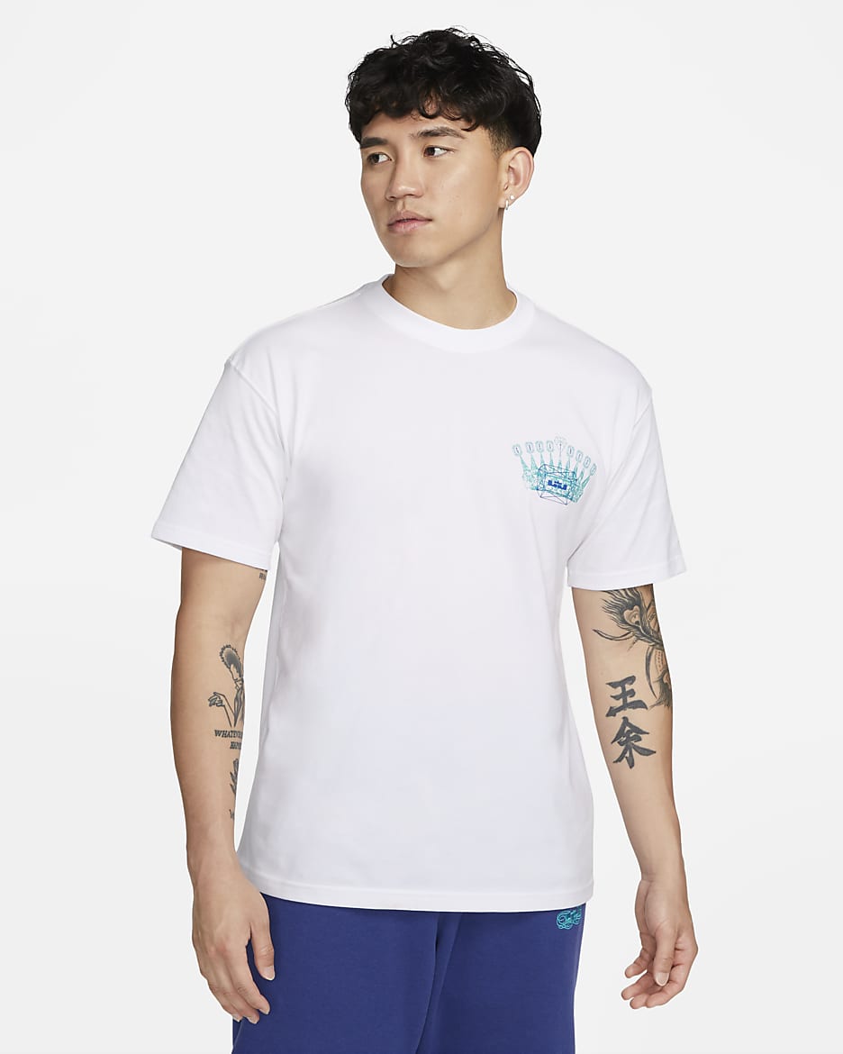 เสื้อยืดผู้ชาย Max90 LeBron - ขาว