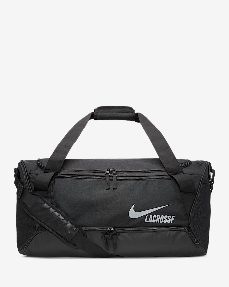 Nike Dodge Lacrosse Duffel Bag (Large) - Black/White