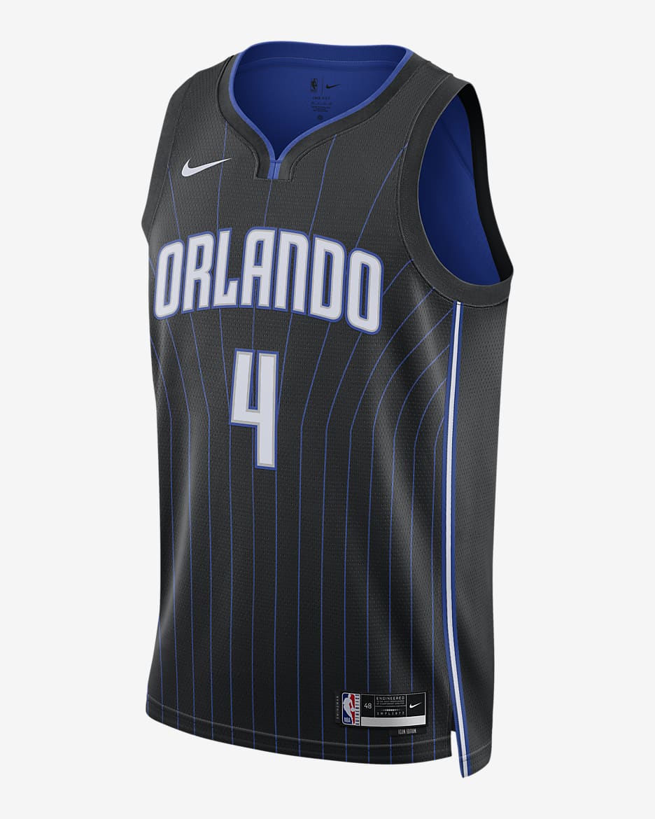 Jersey Nike Dri-FIT de la NBA Swingman para hombre Orlando Magic Icon Edition 2022/23 - Negro