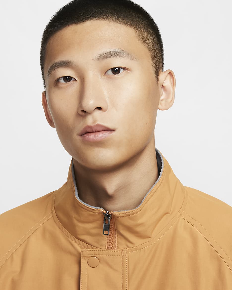 Nike Club Futura Men's Jacket - Flax/White