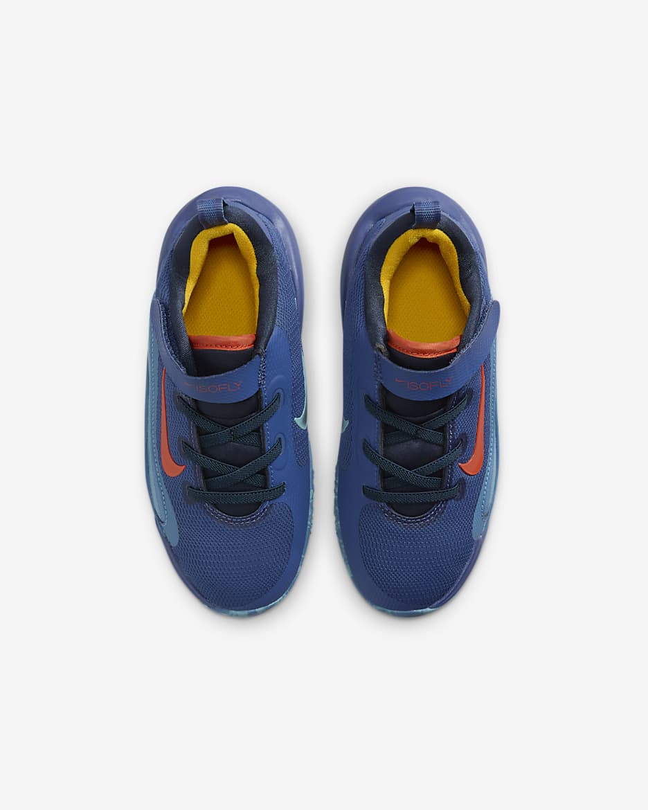 Nike IsoFly Little Kids' Shoes - Mystic Navy/Armory Navy/Aegean Storm/Cosmic Clay