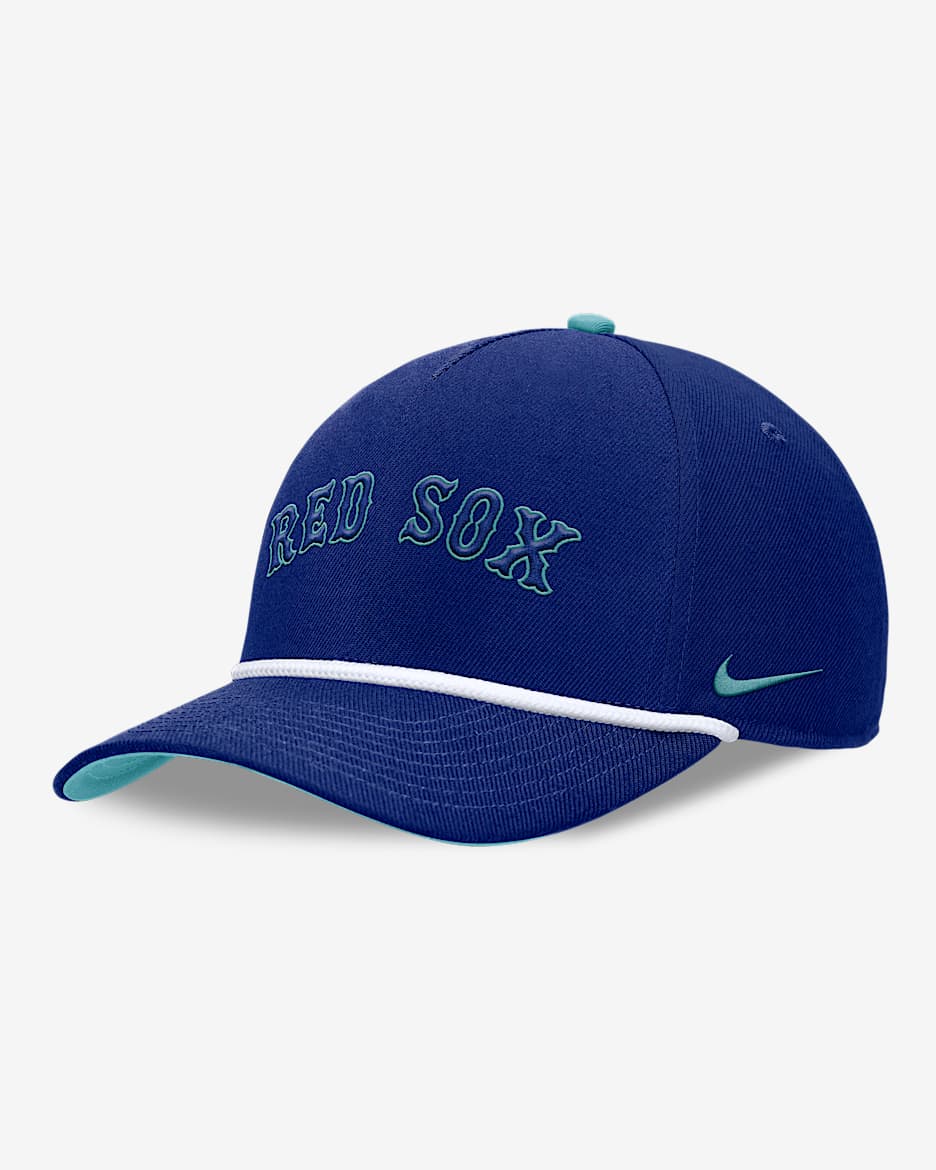 Boston Red Sox Rise Men's Nike MLB Adjustable Hat - Royal