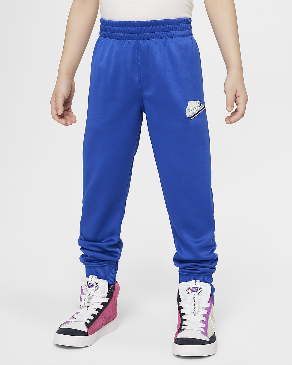 Conjunto de tricot para niños talla pequeña Nike Sportswear Dri-FIT Reimagine - Royal juego