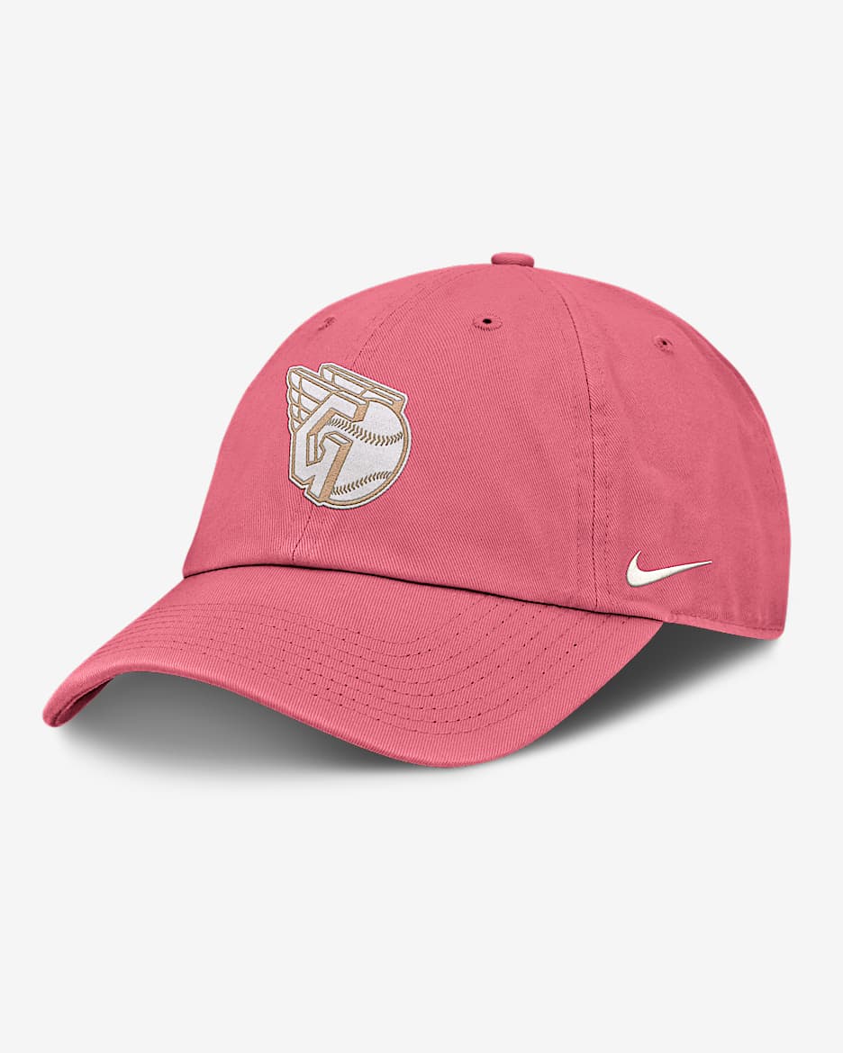 Cleveland Guardians Club Men’s Nike MLB Adjustable Hat - Pink