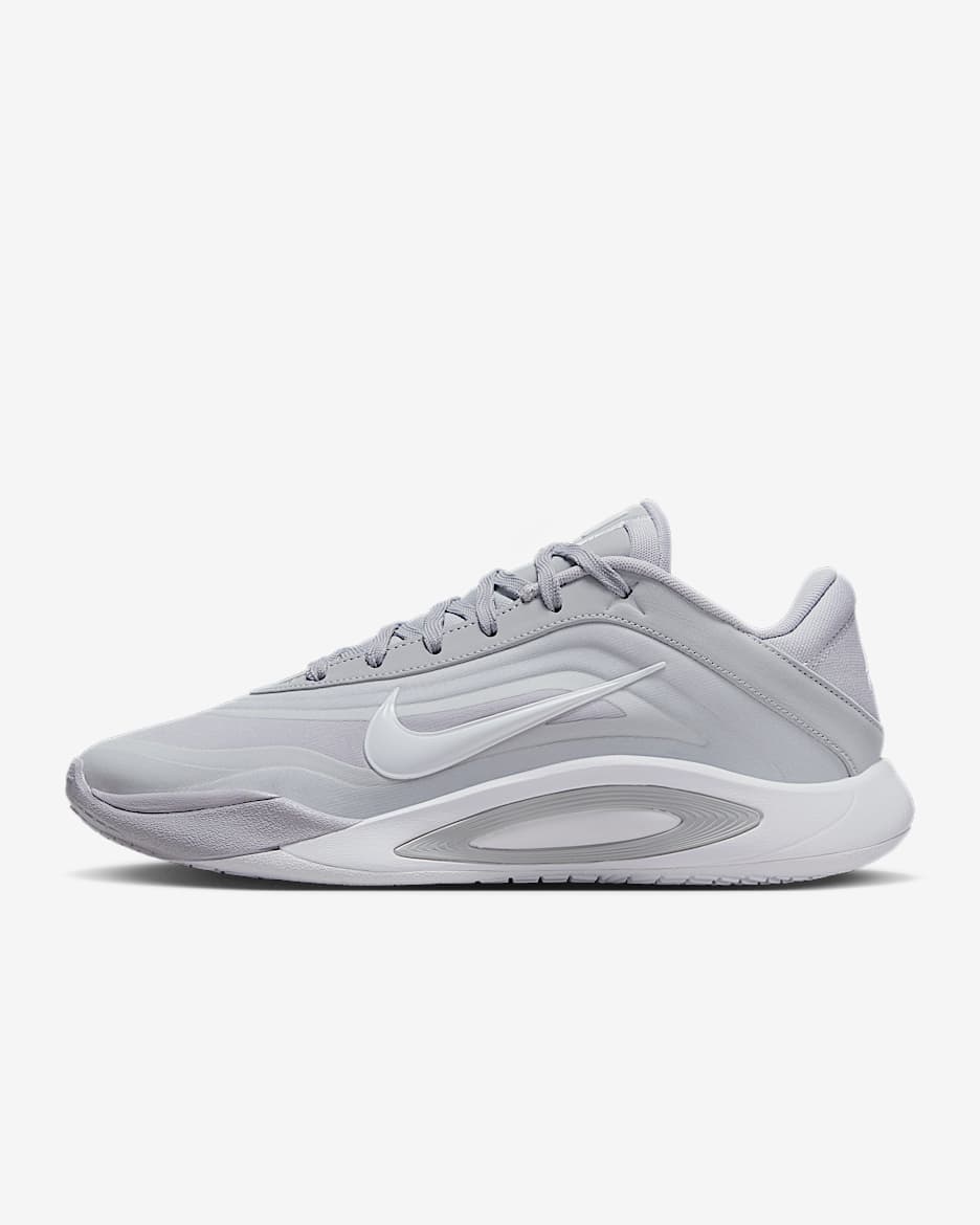 A'One A'ja Wilson Basketball Shoes - Wolf Grey/Wolf Grey/White