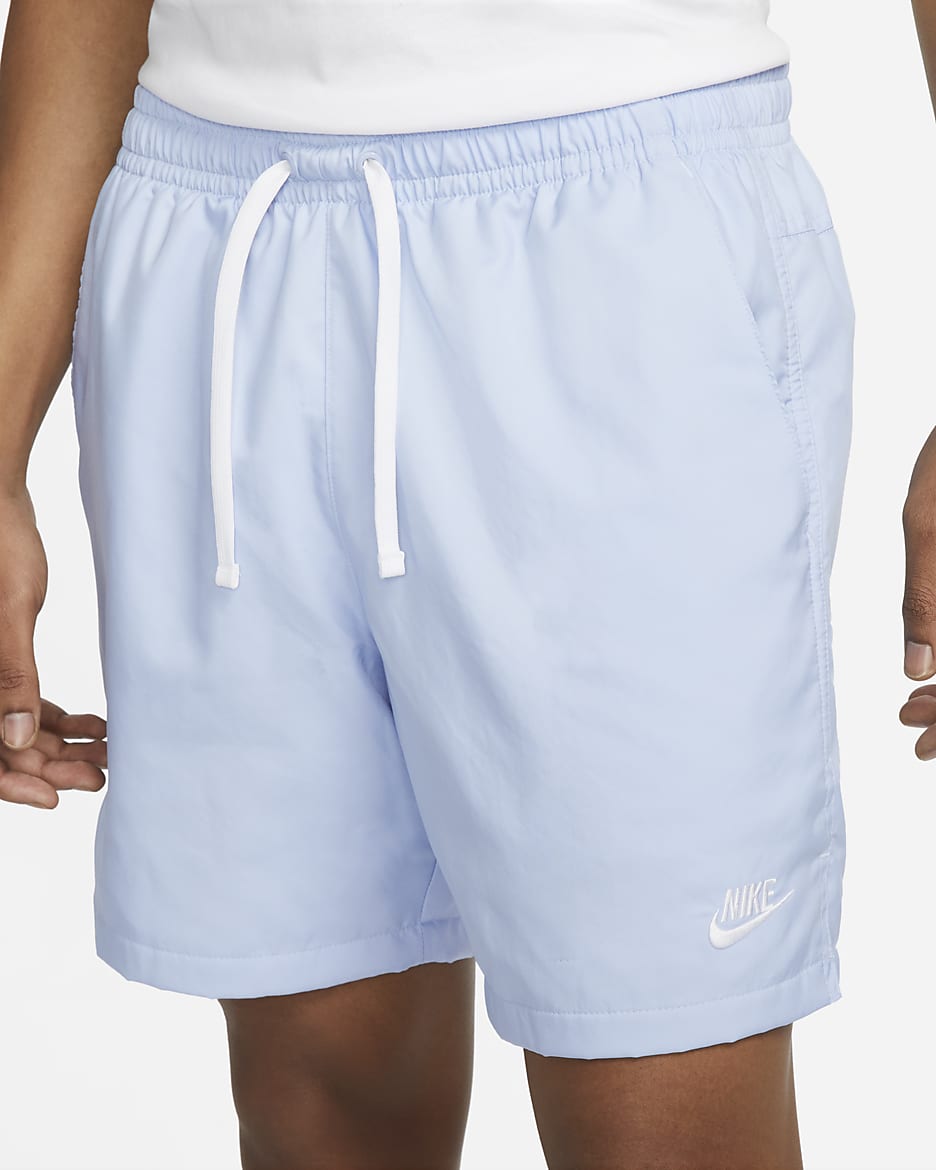 Nike Sportswear Flow-Webshorts für Herren - Light Marine/Weiß