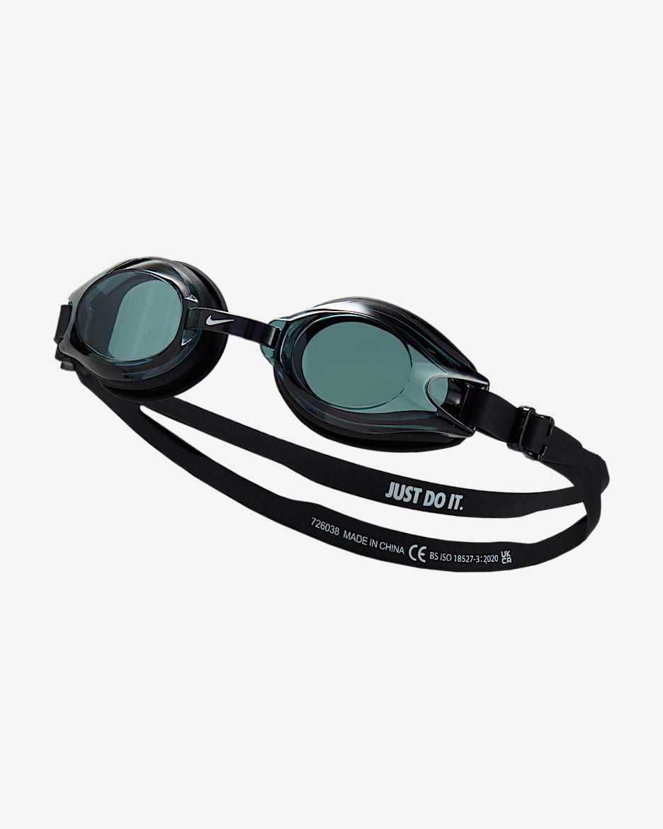 Goggles de natación Nike - Humo/Negro/Blanco