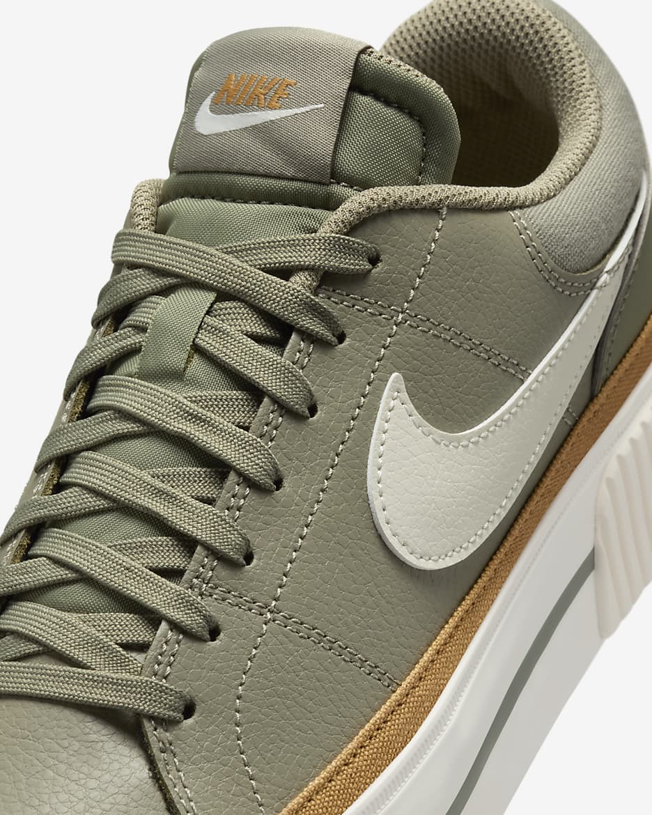 Nike Court Legacy Lift Women's Shoes - Light Army/Flax/Dark Stucco/Sail