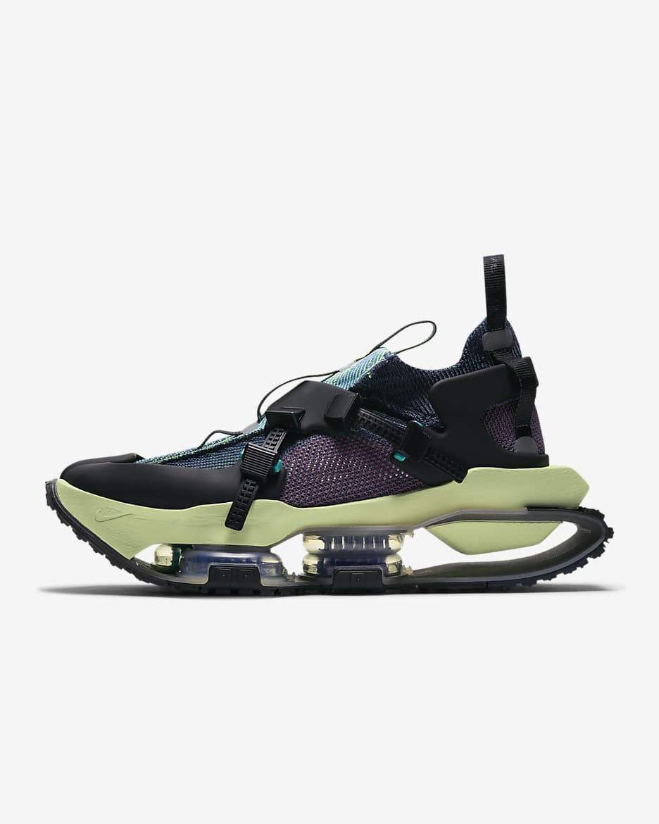 Nike ISPA Zoom Road Warrior Shoes - Diffused Blue/Black/Clear Jade