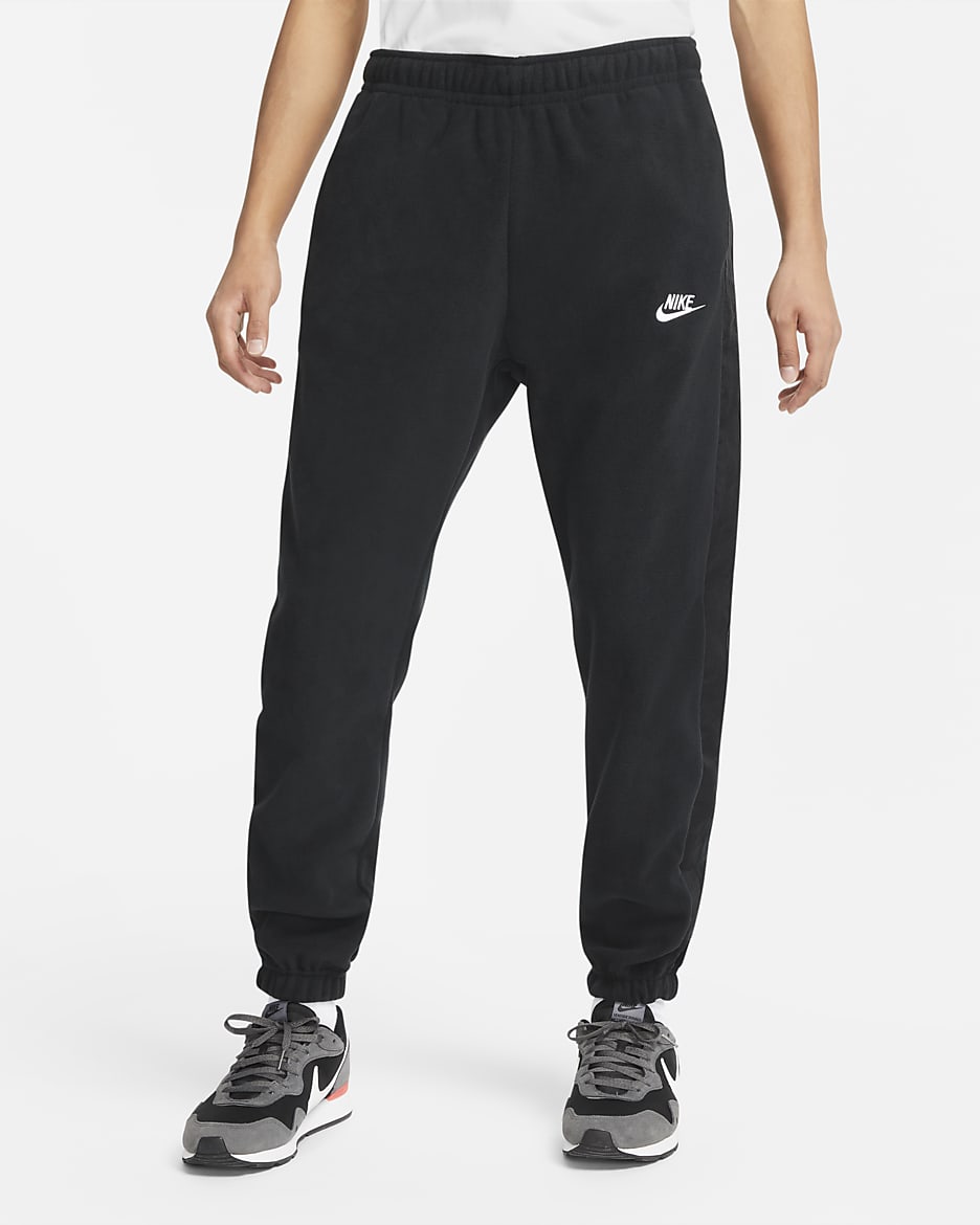 Nike Sportswear Sport Essentials+ Men's Fleece Pants - Black/White