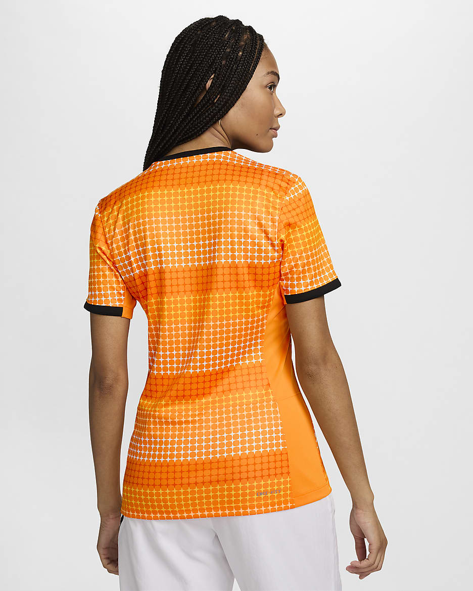 Jersey Nike Dri-FIT de la NWSL tipo réplica para mujer Houston Dash 2024 Stadium Primary - Naranja vivo