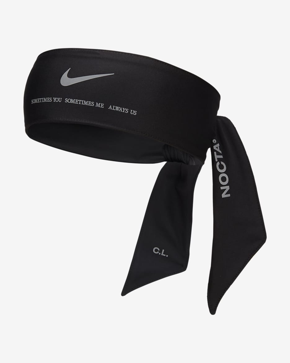 Nike Dri-FIT Reflective Head Tie - Black