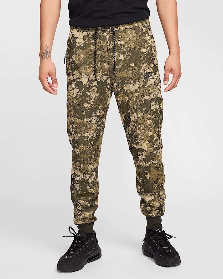 Joggers de tejido Fleece para hombre Nike Tech - Oliva neutro/Oliva medio